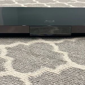 Black Blu-ray Player